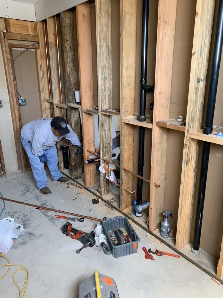 Commercial rough-in plumbing for Water Heater Replacement in Fountain Park